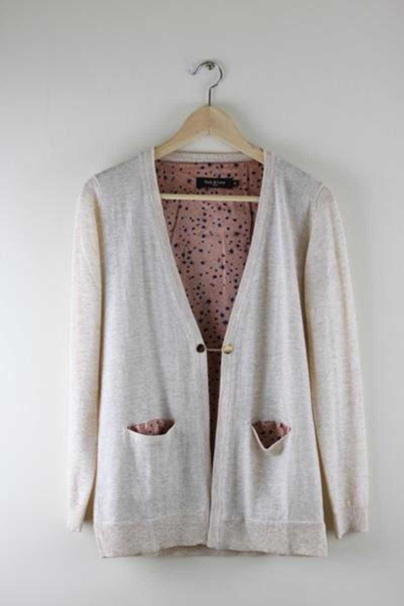 Andy and Lucy Gatz Wool Cardigan - Talis Collection