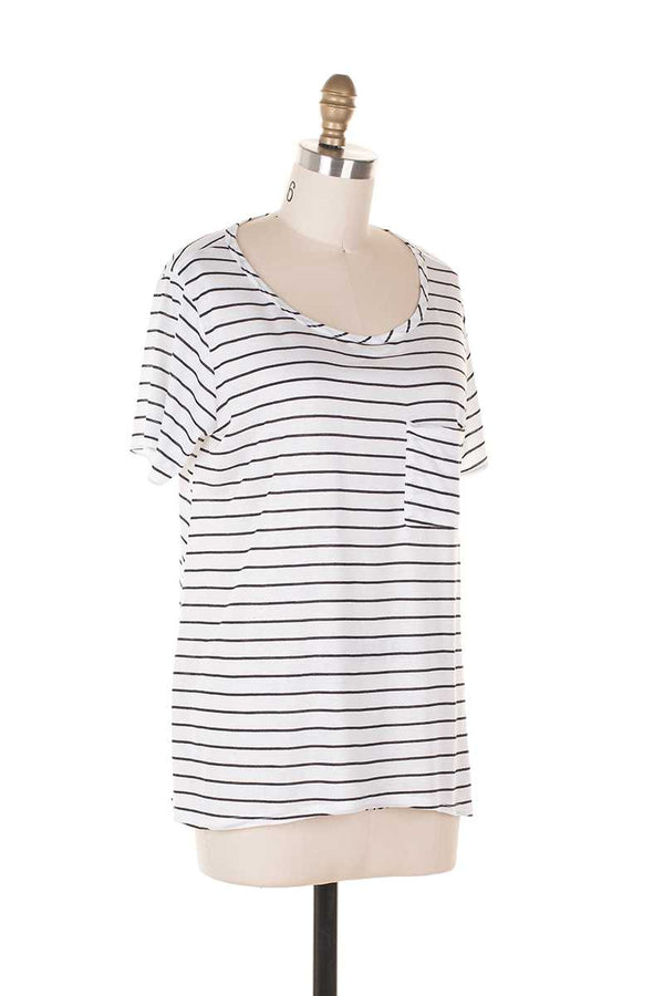 Everly Striped Tee