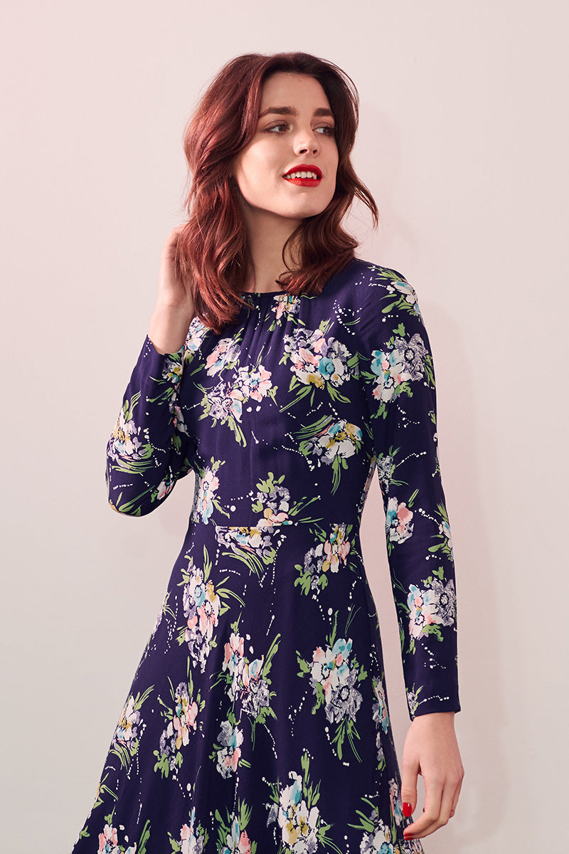 Emily and Fin Elinor Dress Parisian Wild Floral - Talis Collection