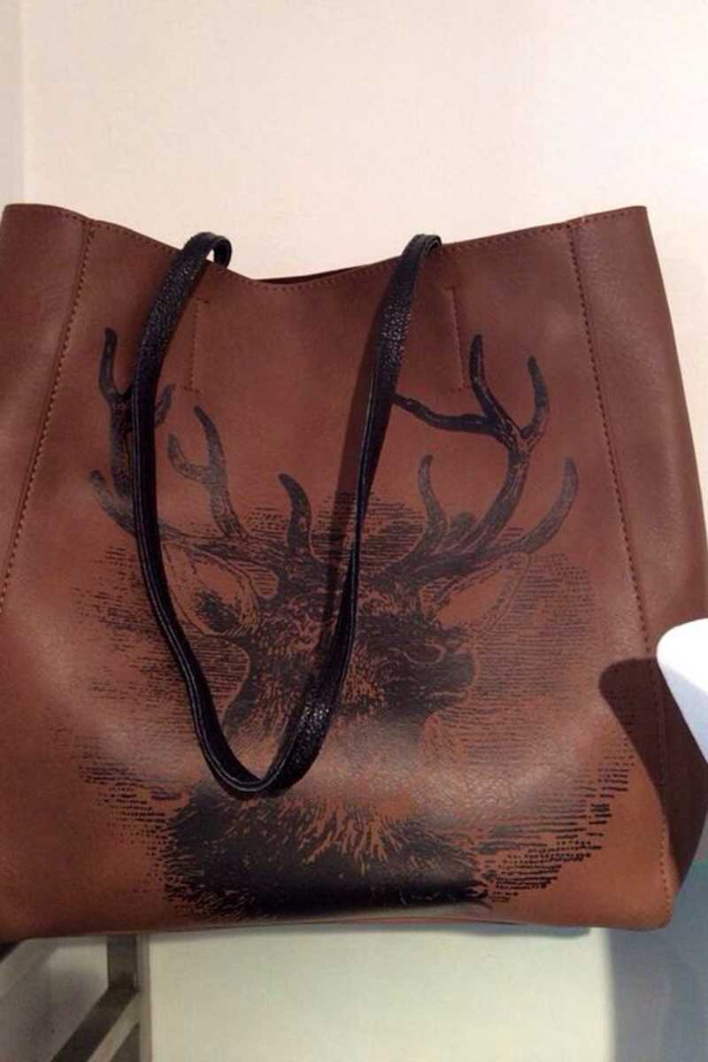 Quinta Leather Shopper Bag