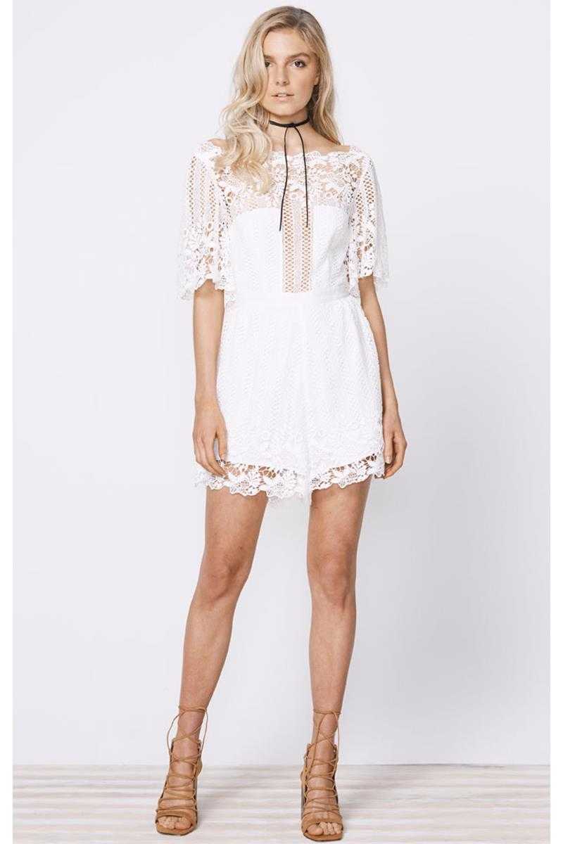 Stevie May Violante Lace Playsuit