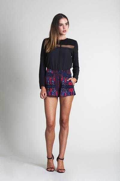 Fortunes Printed Shorts