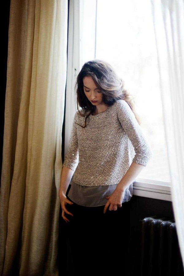 Andy and Lucy Paris Primerose Knit Top - Talis Collection