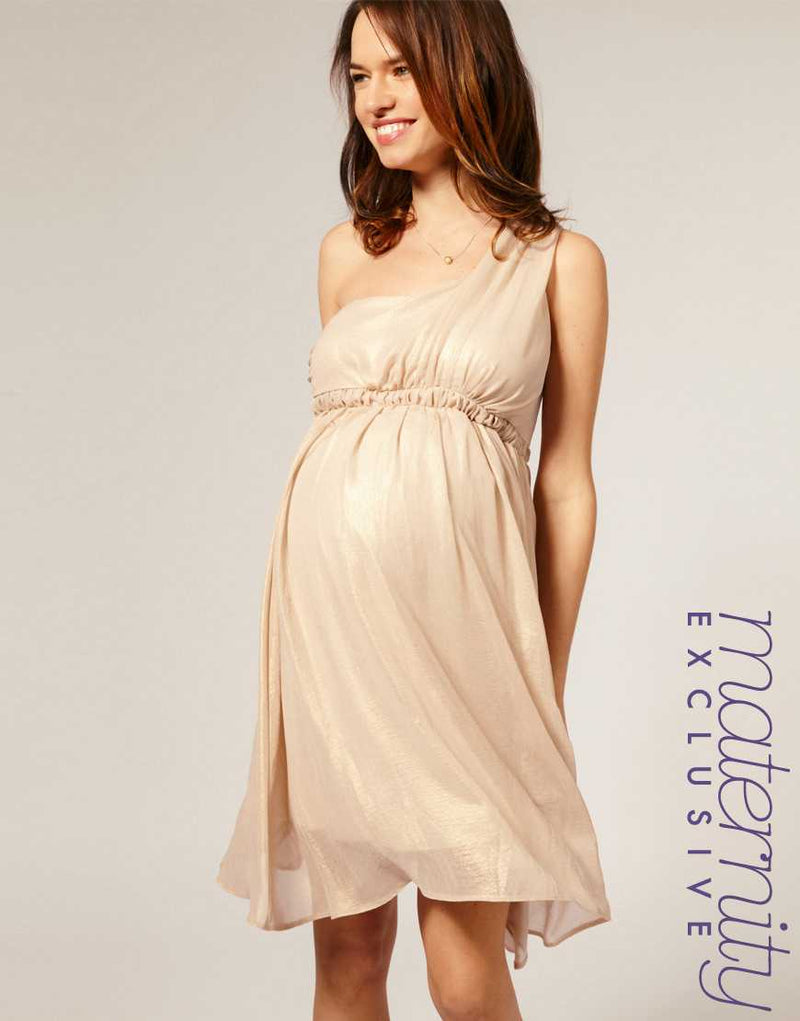 ASOS MATERNITY ONE SHOULDER DRESS Pink Sz 16 - Talis Collection ASOS MATERNITY ONE SHOULDER DRESS Pink Sz 16 - Talis Collection