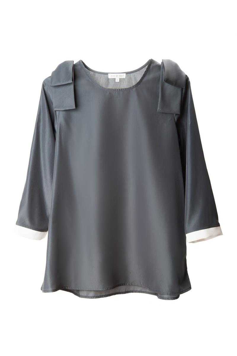 Book of Deer Ciara Bow Blouse - Talis Collection