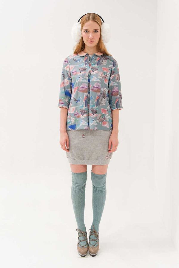 Book of Deer Huld Ice Blouse - Talis Collection