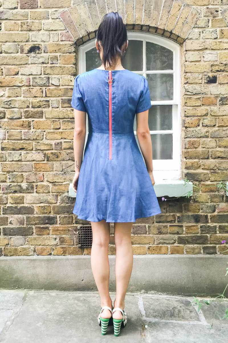 Book of Deer Rainbow Skater Dress - Talis Collection