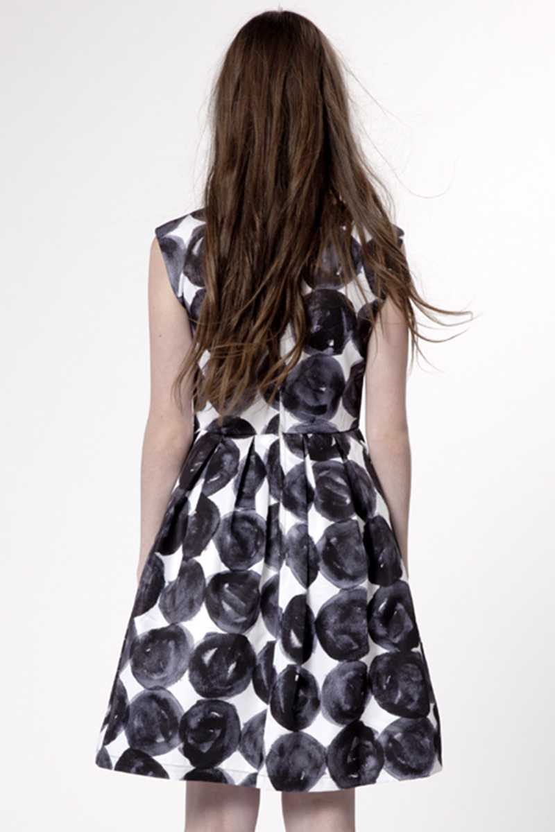 Dear Creatures Polka Dot Fit and Flare Harper Dress - Talis Collection