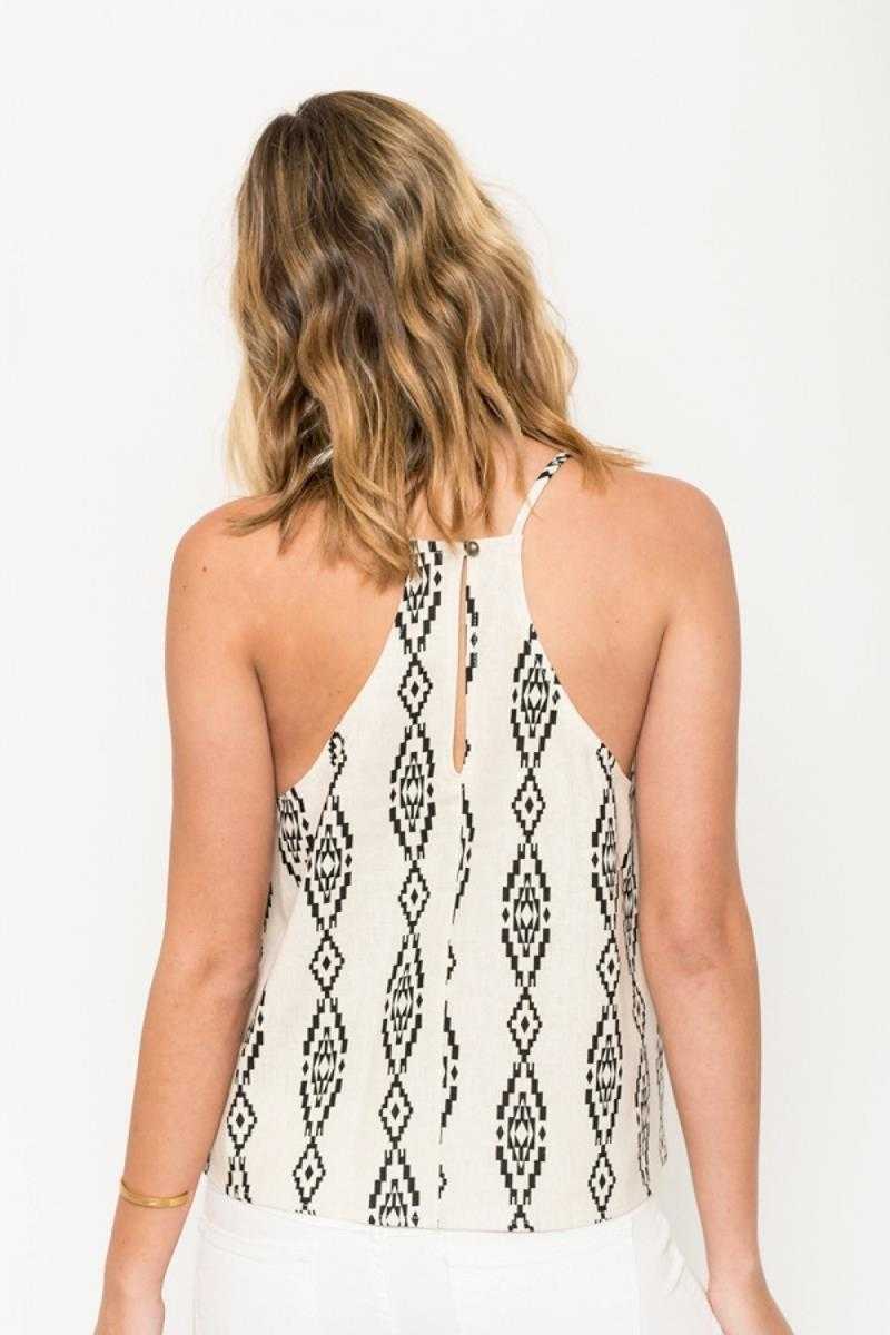 Everly Aztec Woven Cami - Talis Collection