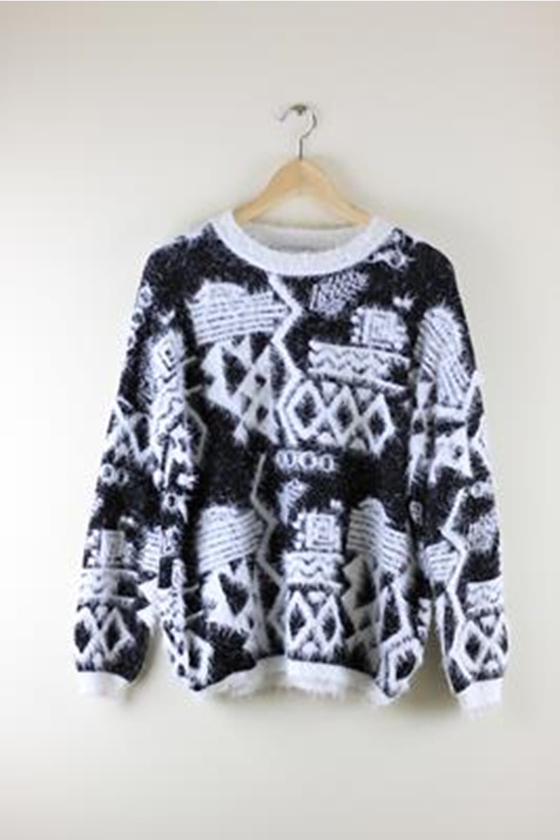 Everly Kelly Super Soft Printed Sweater - Talis Collection