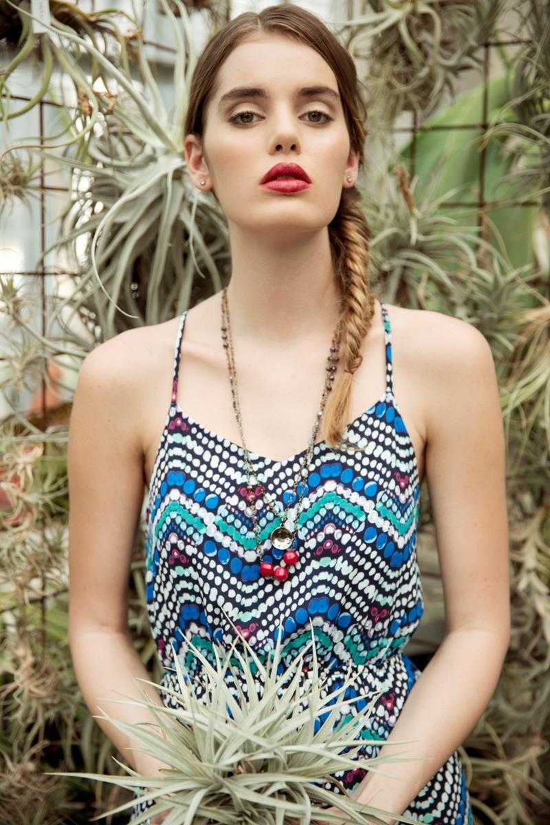 Megan Tribal Maxi Dress