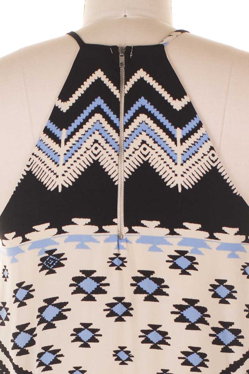 Nita Tribal Print Dress