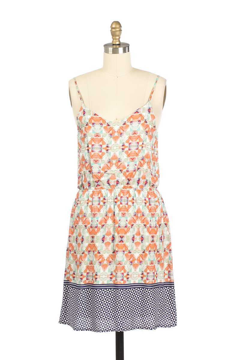 Everly Eileen Tribal Print Dress - Talis Collection