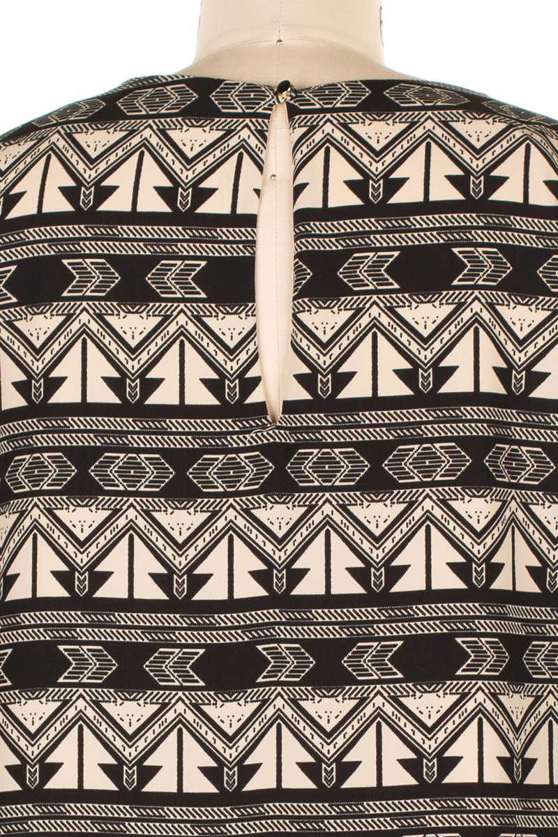 Everly Aztec Print Shift Dress - Talis Collection