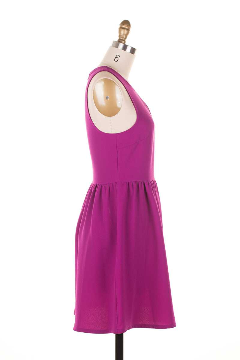 Everly Angela Sleeveless Skater Dress - Talis Collection