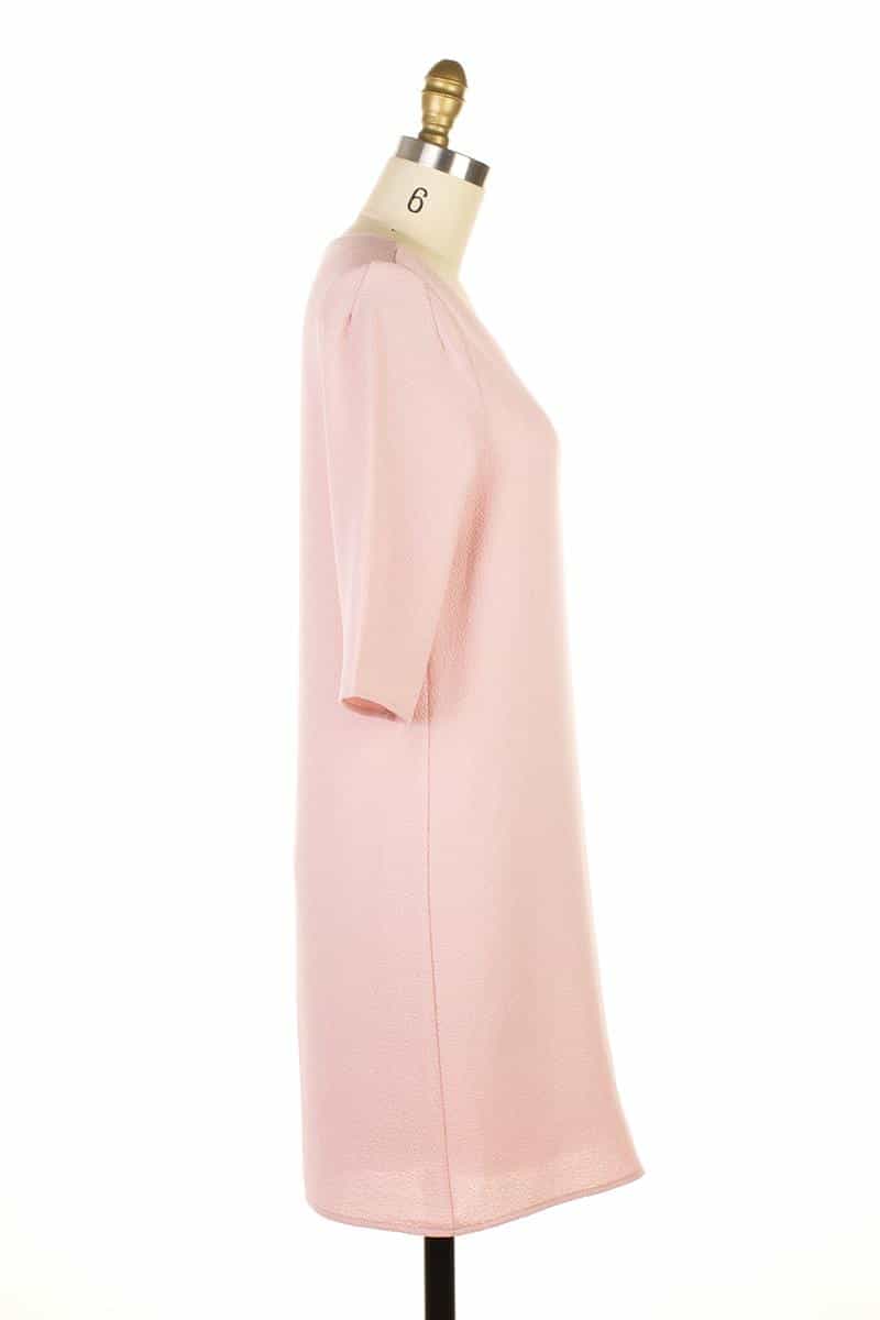 dusty pink shift dress NWT Socialite Women's Dusty Pink Ruffle Sleeve Shift Dress Size L #OS629