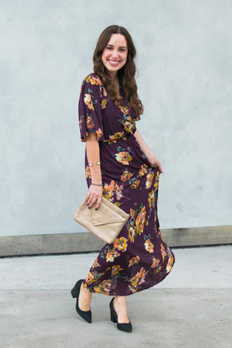 everly floral maxi dress Everly Maxi Dress