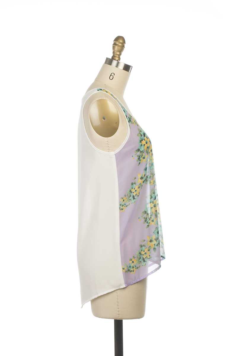 Everly Jodie Floral Print Vest Top - Talis Collection