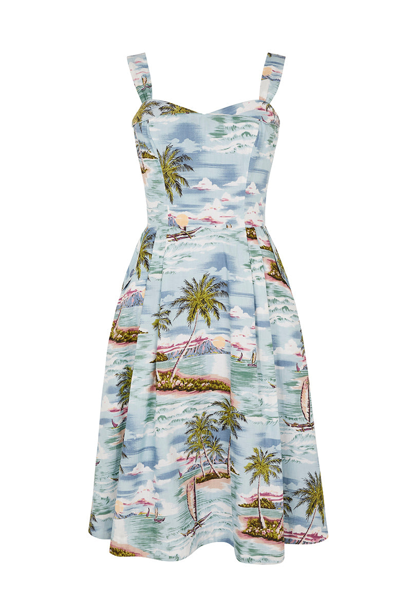 Emily and Fin Pippa Dress Pacific Island Paradise - Talis Collection