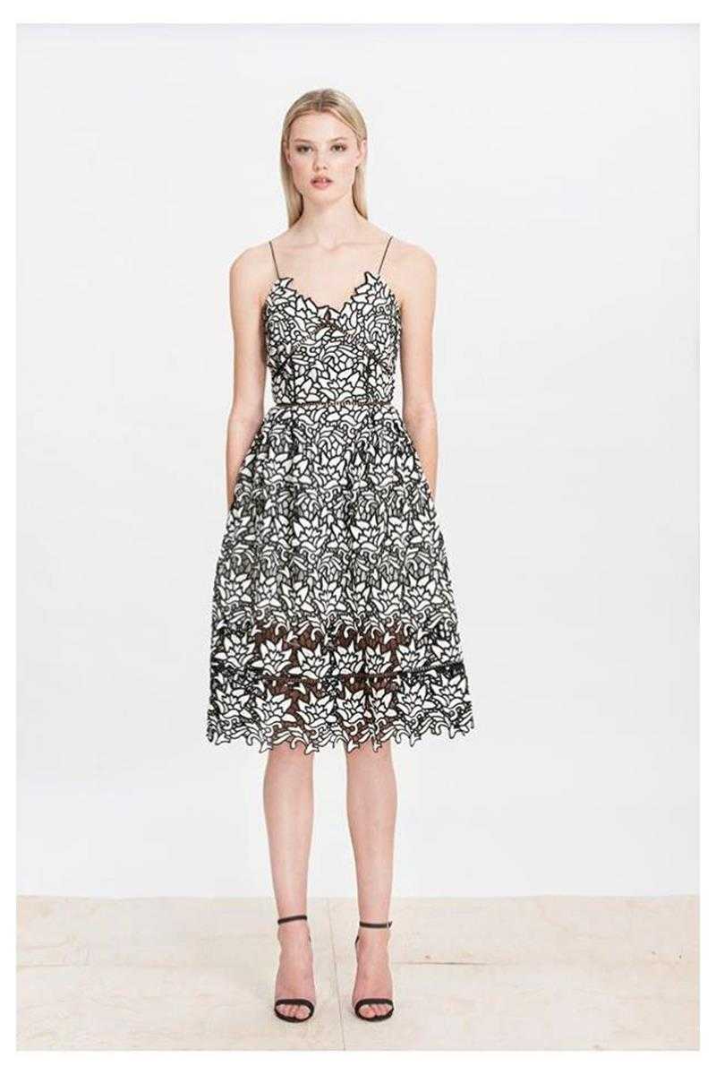 Elliatt Paradise Floral Lace Skater Midi Dress - Talis Collection Elliatt Paradise Floral Lace Skater Midi Dress - Talis Collection