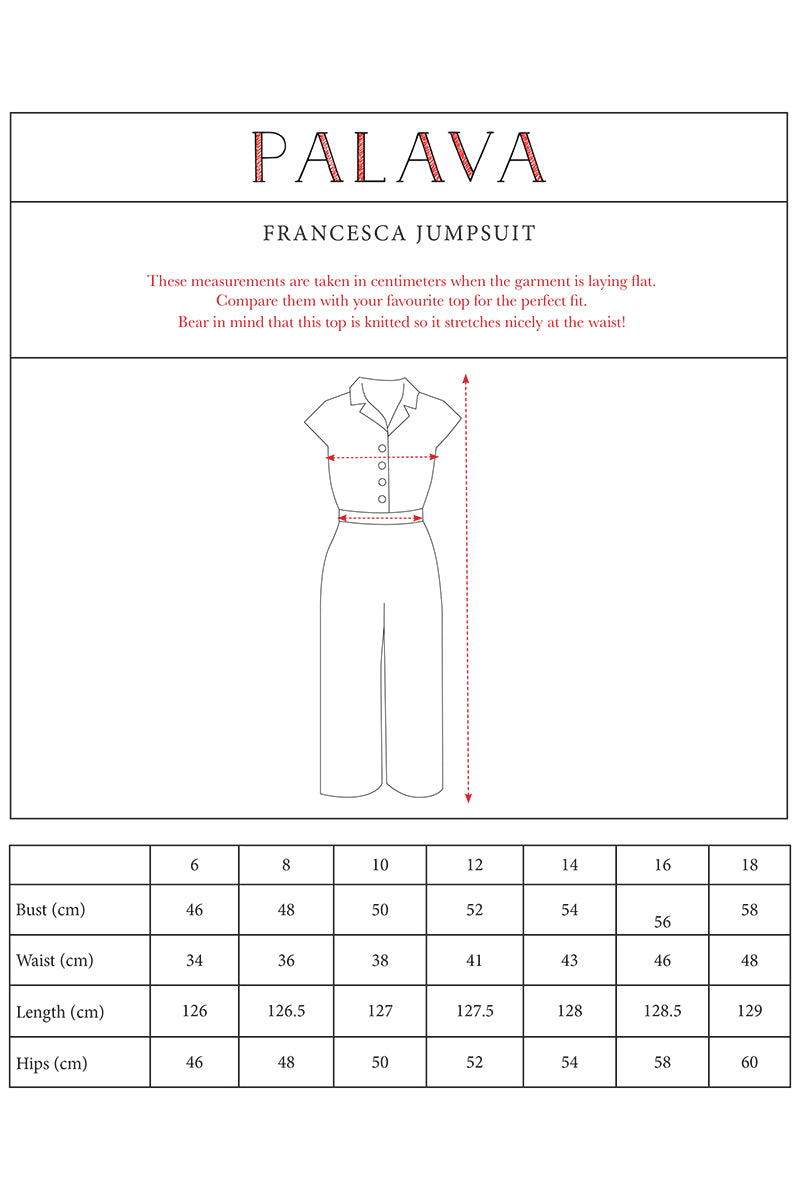 Palava Francesca Black Grow Your Own Tencel™ Jumpsuit