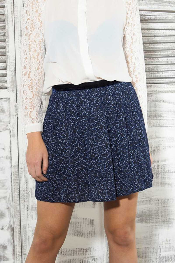 Eugenie Floral Mini Skirt - Talis Collection