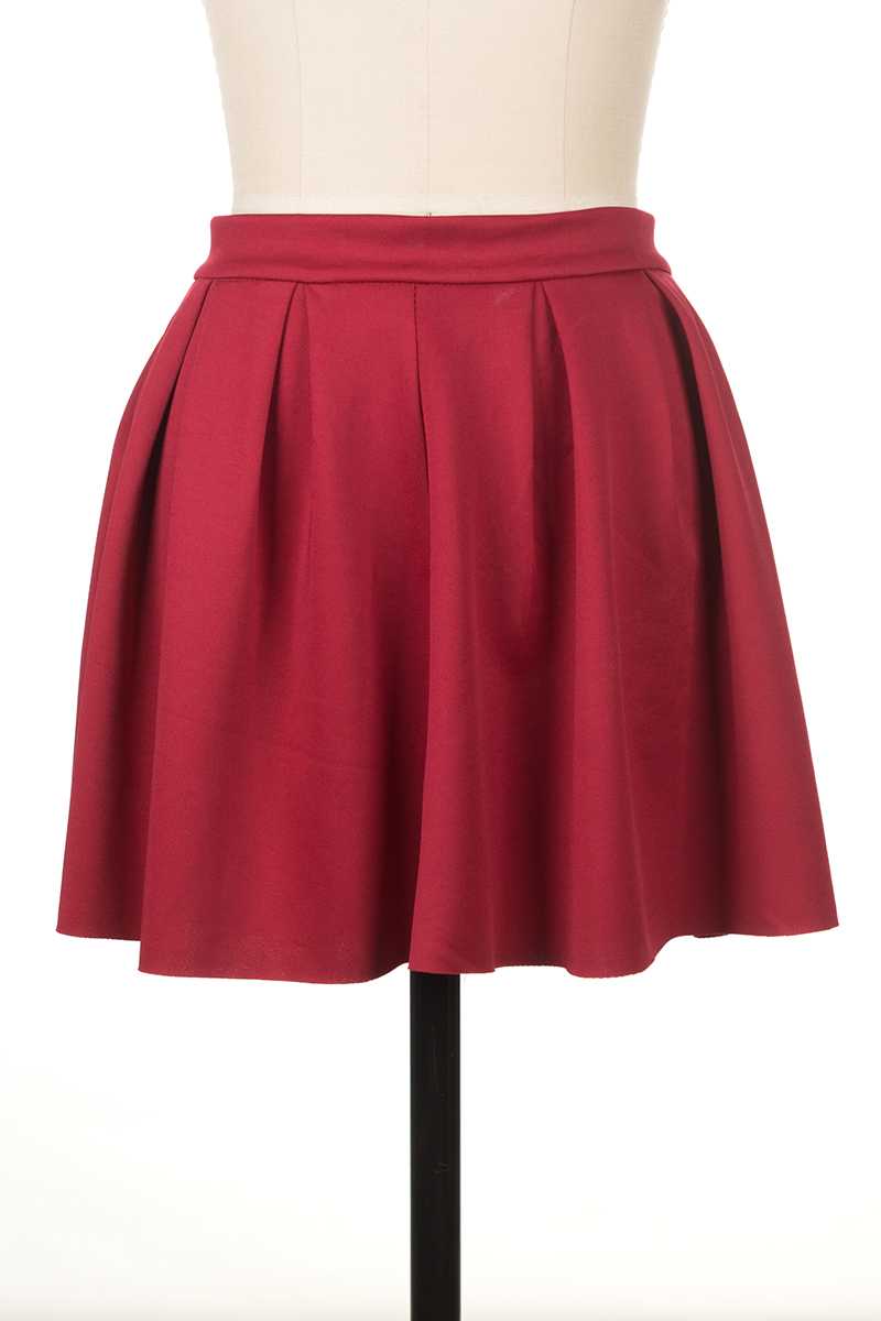 Nayara Mini Skirt Red