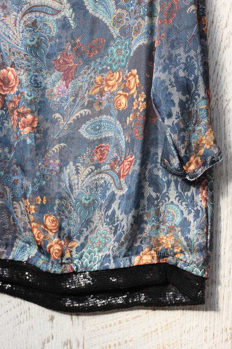 Arella Baroque Print Dress - Talis Collection