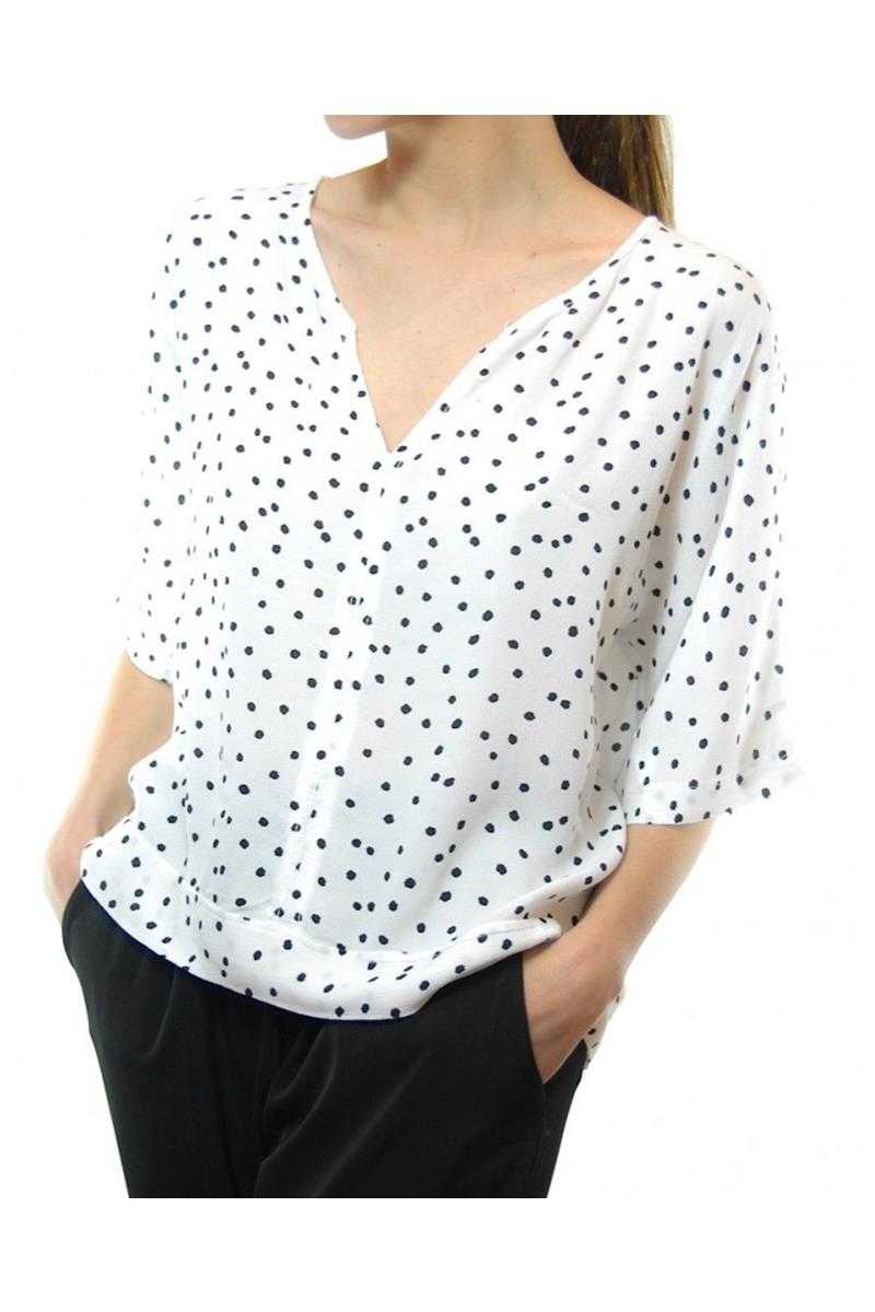 Dotty Blouse Top - Talis Collection