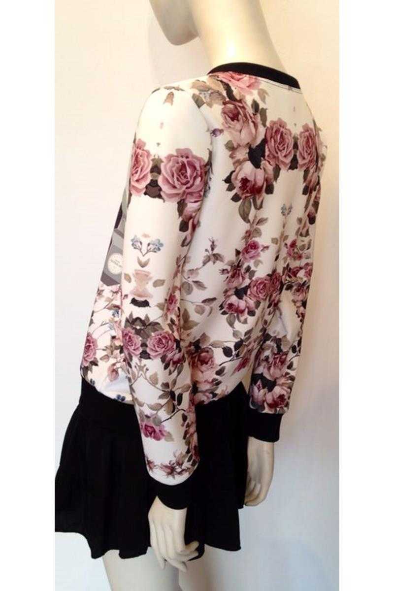 Yasmin Floral Print Sweater