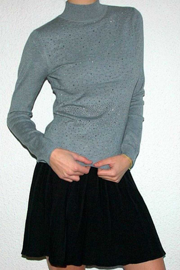 Jana Wool Skirt Black
