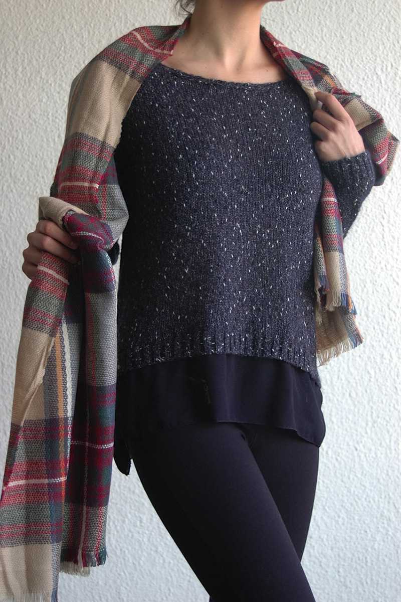 Aroa Wool Knit Top - Talis Collection