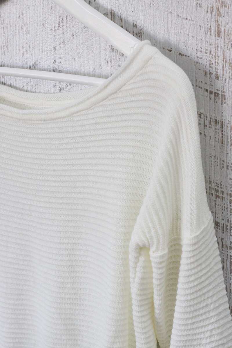 Paola Textured Wool Knit Top