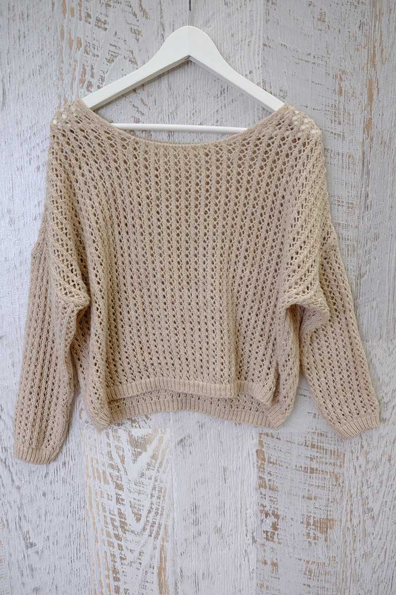 Ane Wool Knit Top - Talis Collection