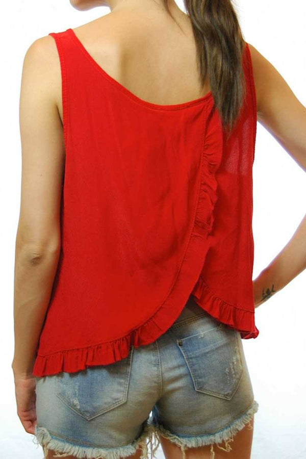 Lucena Split Back Top