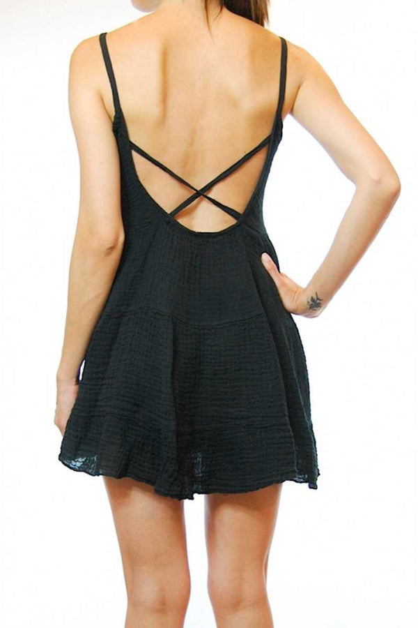 Carla Cut Out Back Dress - Talis Collection