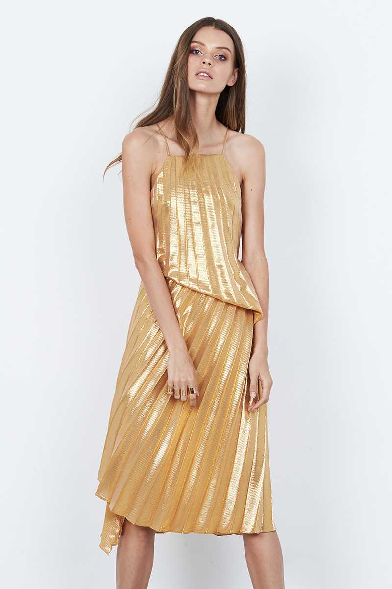 ISLA Pleats Please Midi Dress ISLA Pleats Please Midi Dress