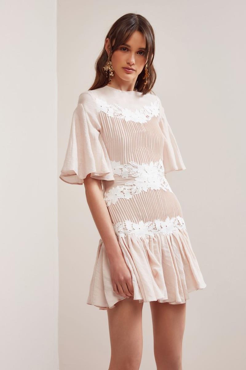 Keepsake All Mine Mini Dress Shell Keepsake All Mine Mini Dress Shell