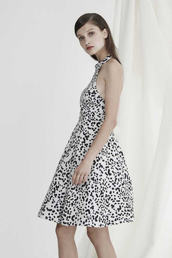 Keepsake City Heat Halter Fit and Flare Dress Keepsake City Heat Halter Fit and Flare Dress