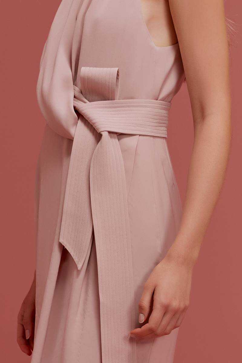 keepsake the label pink dress Keepsake The Label Resolve Ruffled Ini Dress - Pink