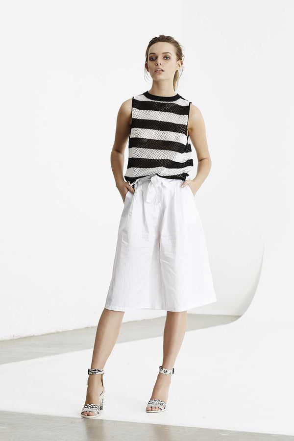 May the Label Uptown Knit Tank Stripe