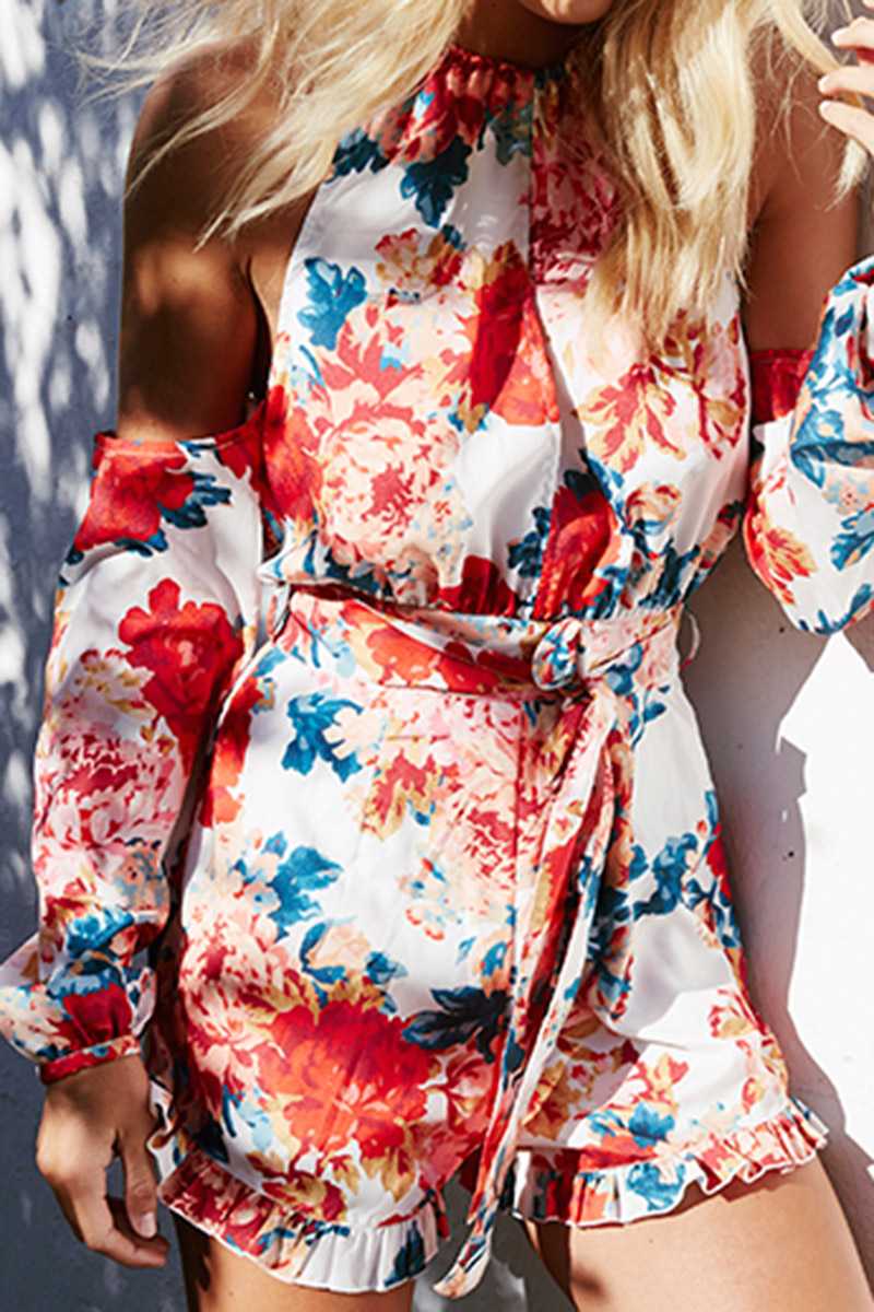May the Label Tora Playsuit Floral Print