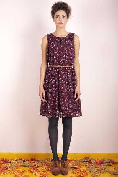 Alberico Rose Print Dress
