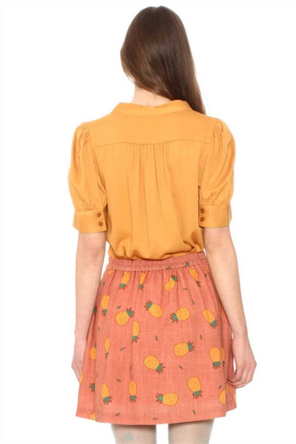 Pepaloves Fidela Pineapple Skirt Orange