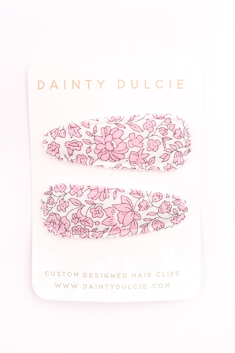 Dainty Dulcie Liberty London Print Hair Clip - Set of 2