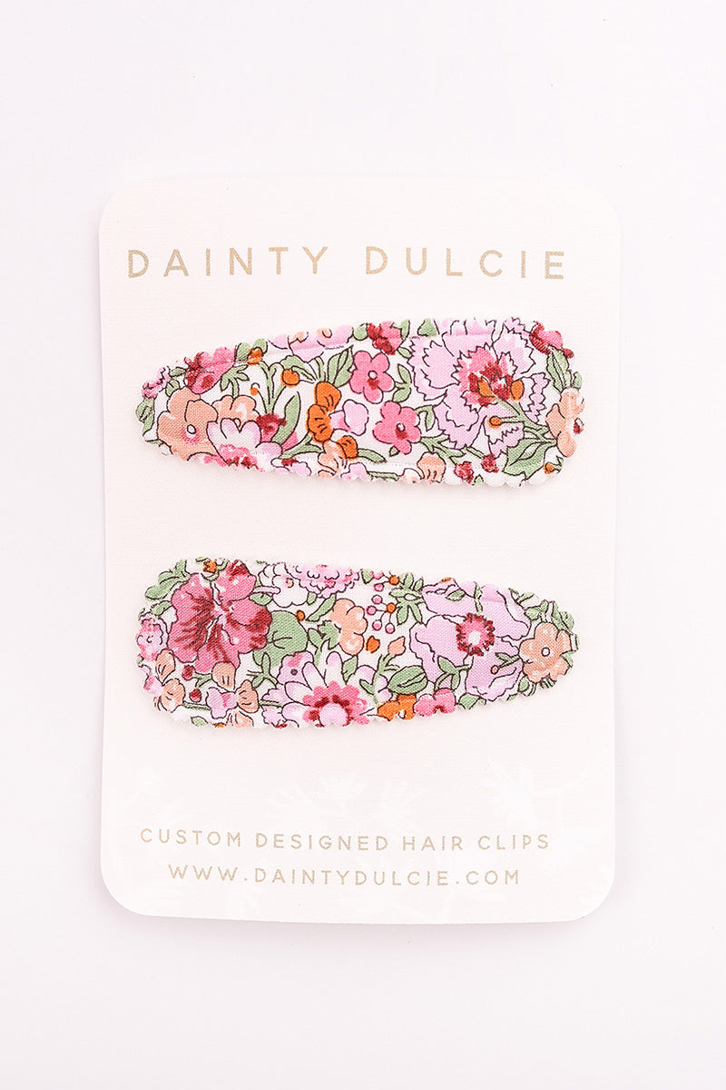Dainty Dulcie Liberty London Print Hair Clip - Set of 2