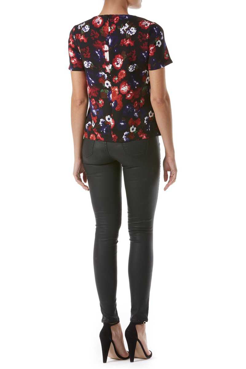 Poppy Lux Rosella Floral Tee Top
