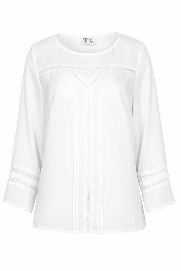 Poppy Lux Indianna Lace Boho Top