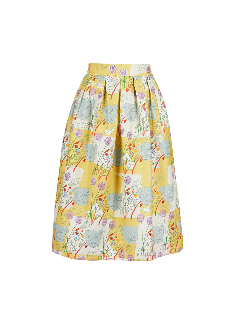 Palava Ada Skirt Yellow Rhubarb and Custard Skirt