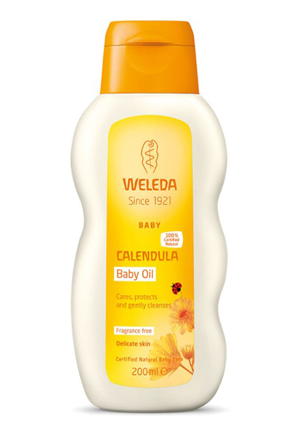 Weleda Calendula Baby Oil fragrance free 200ml